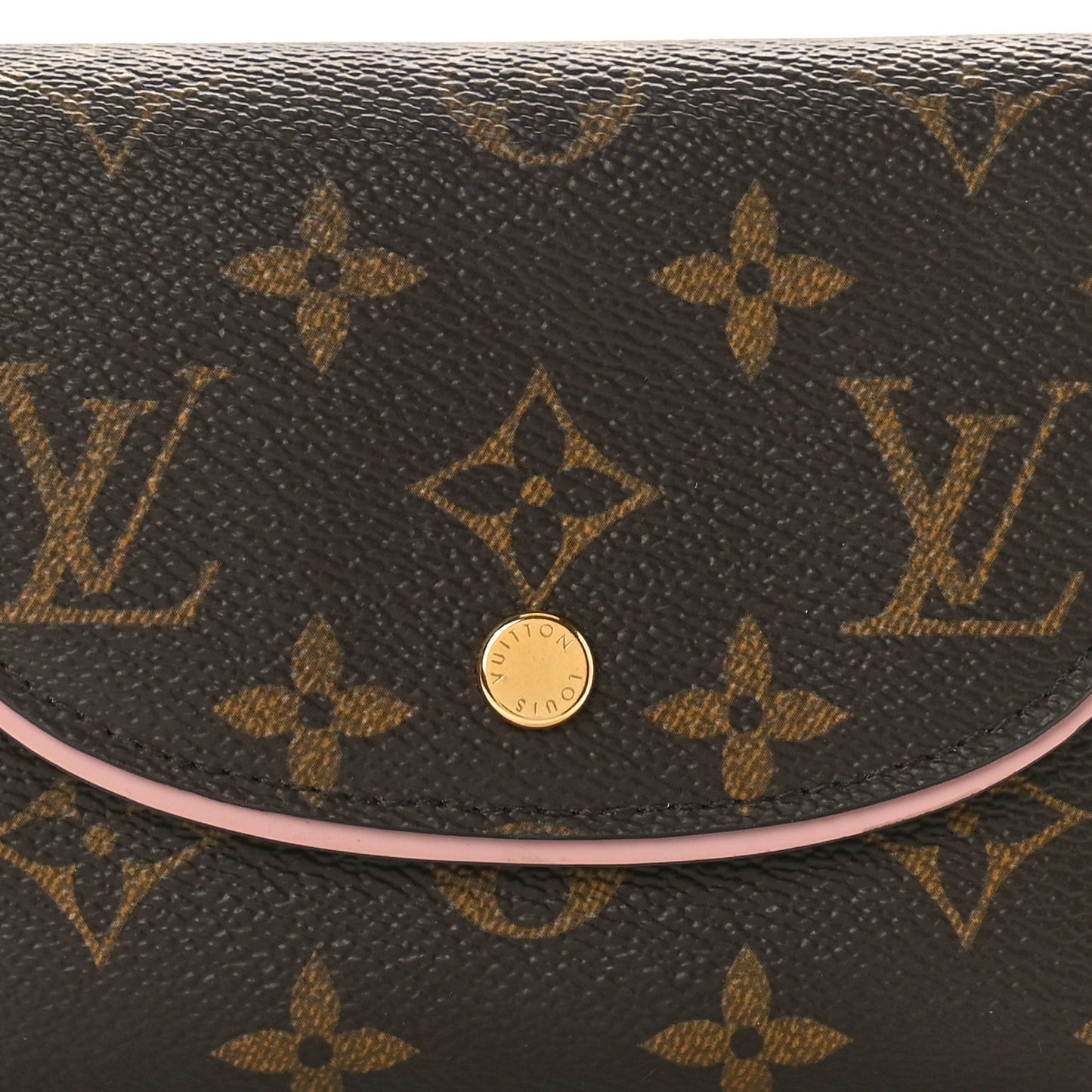 Monogram Ariane Compact Wallet Rose Ballerine