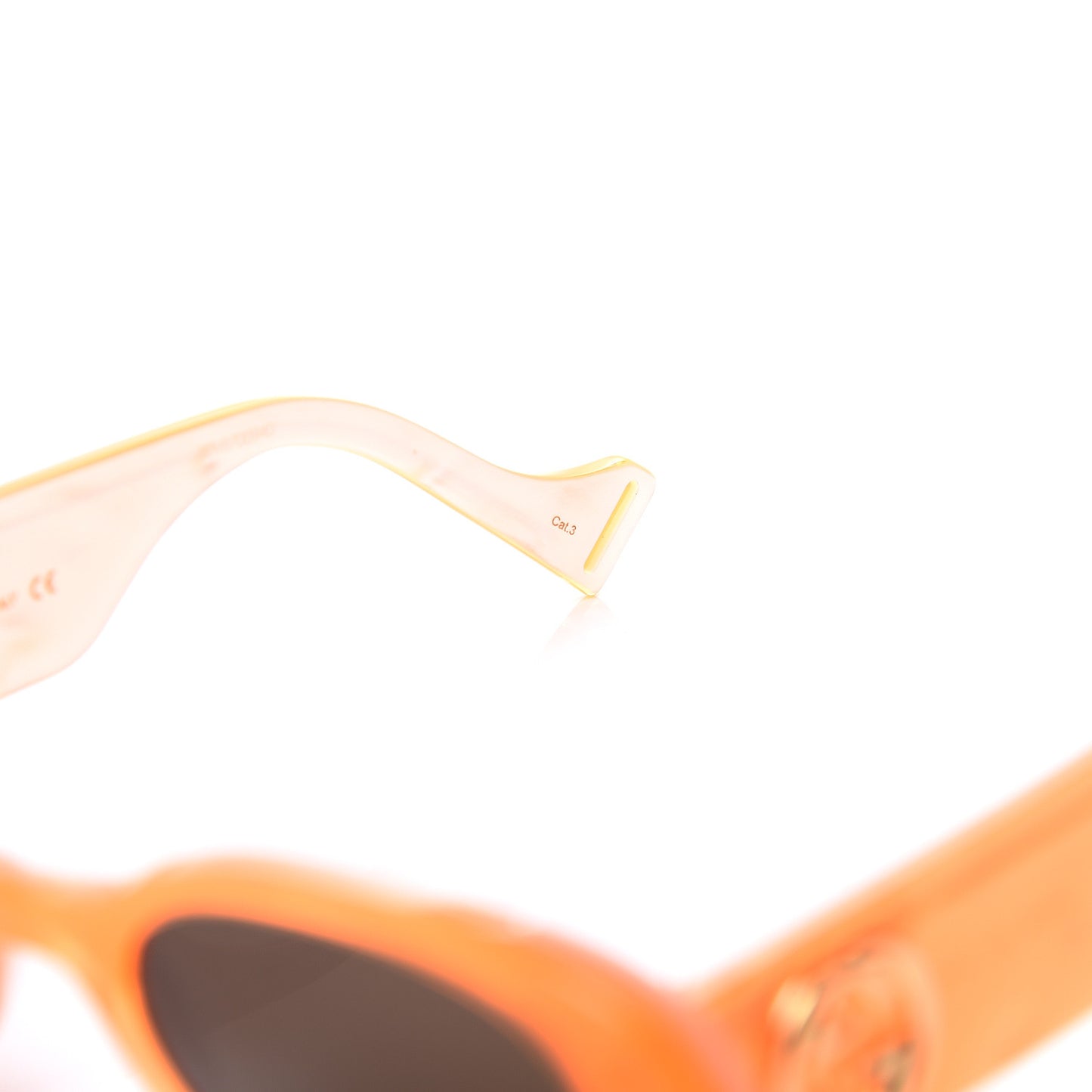 Acetate Oval Sunglasses GG0517S Orange