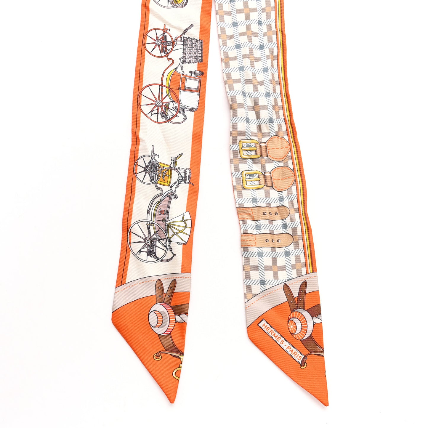 Silk Les Voitures Nouvelle Twilly Orange Beige Gris