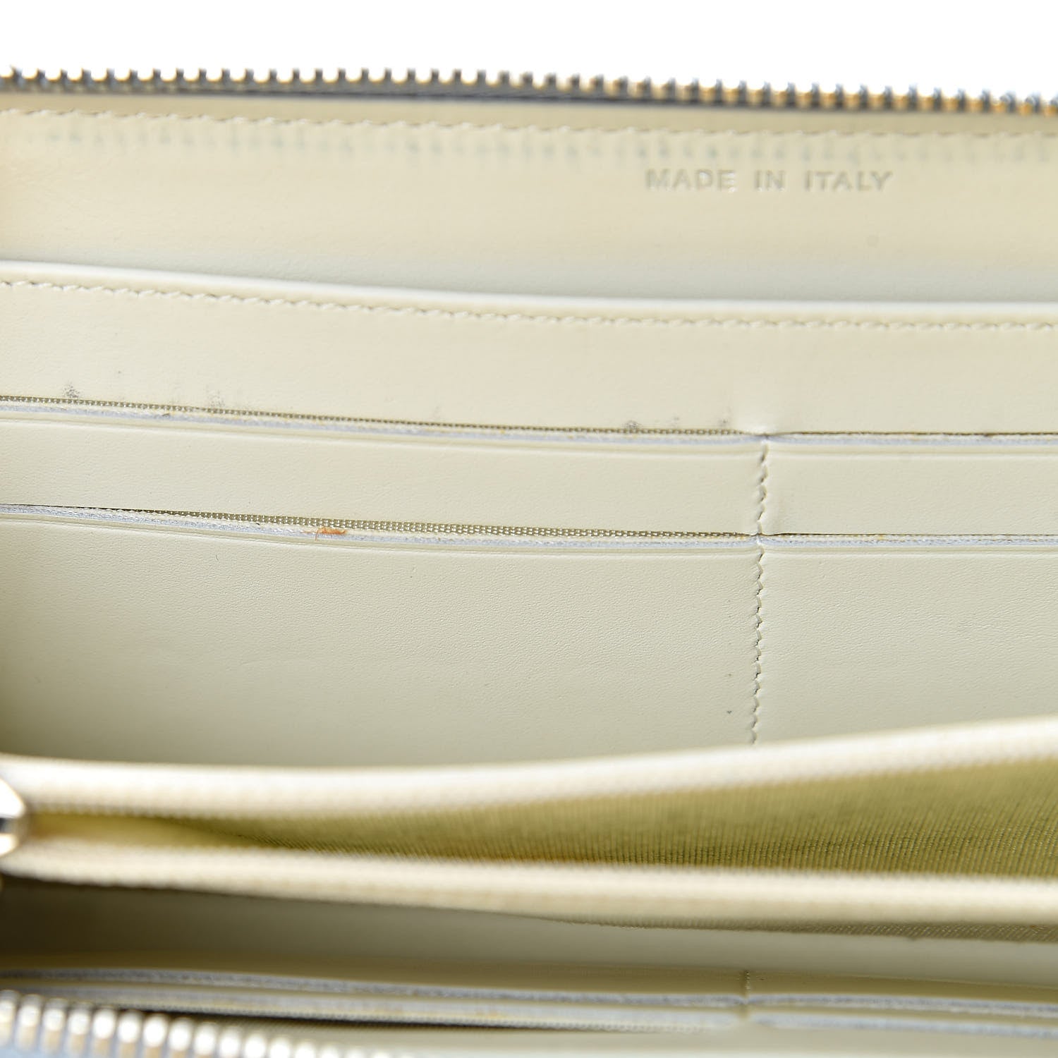 Chanel Canvas Deauville Zip Around Wallet Grey 12 of 16