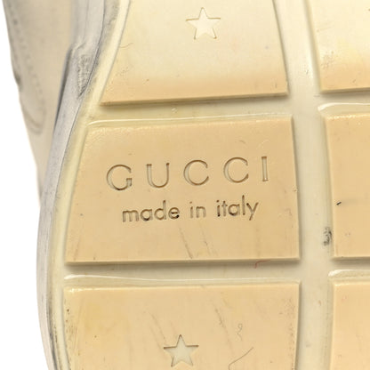 Gucci Calfskin Mouth Print Womens Rhyton Sneakers 39 Ivory 6 of 6