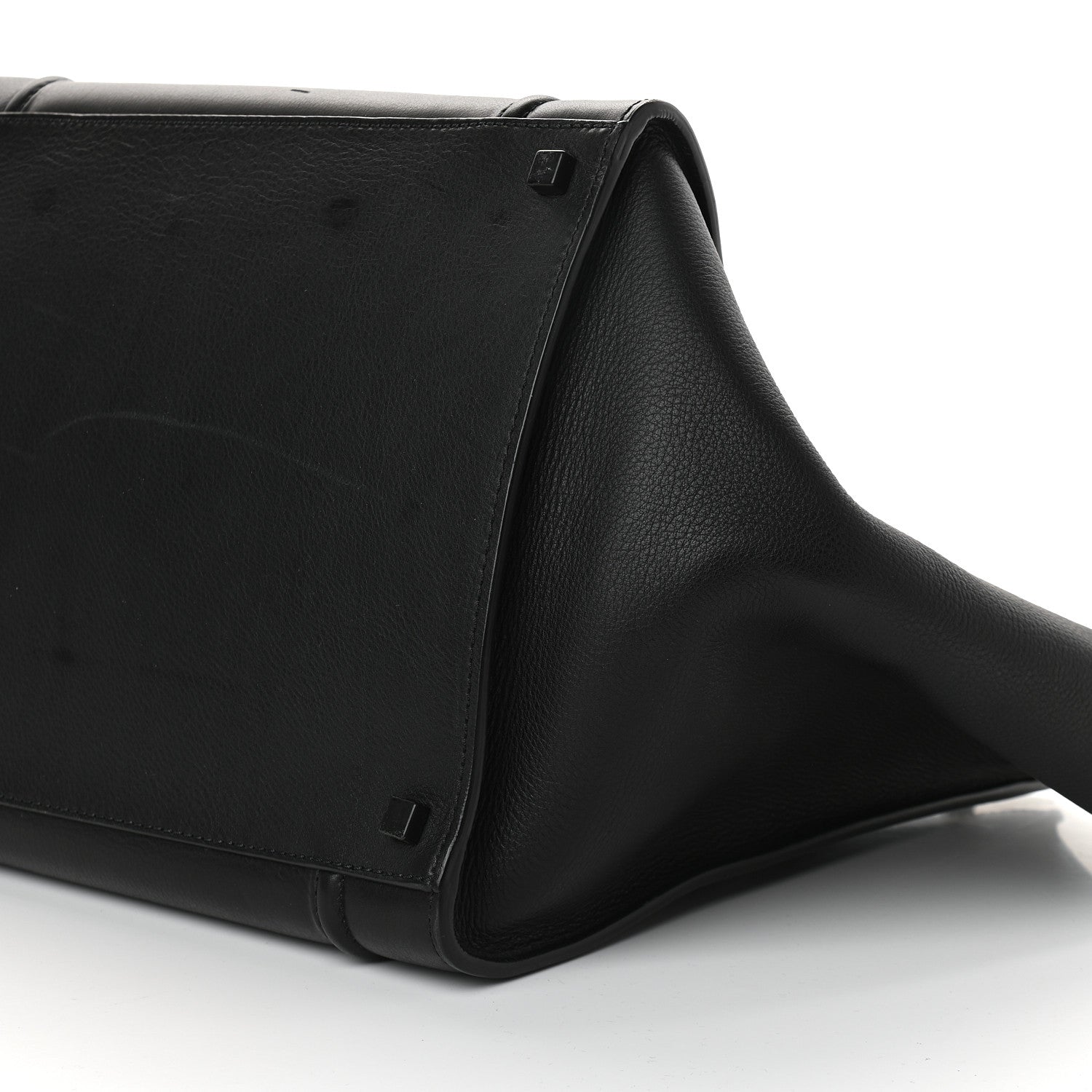 Celine Supple Calfskin Large Phantom Luggage Black 9 of 10