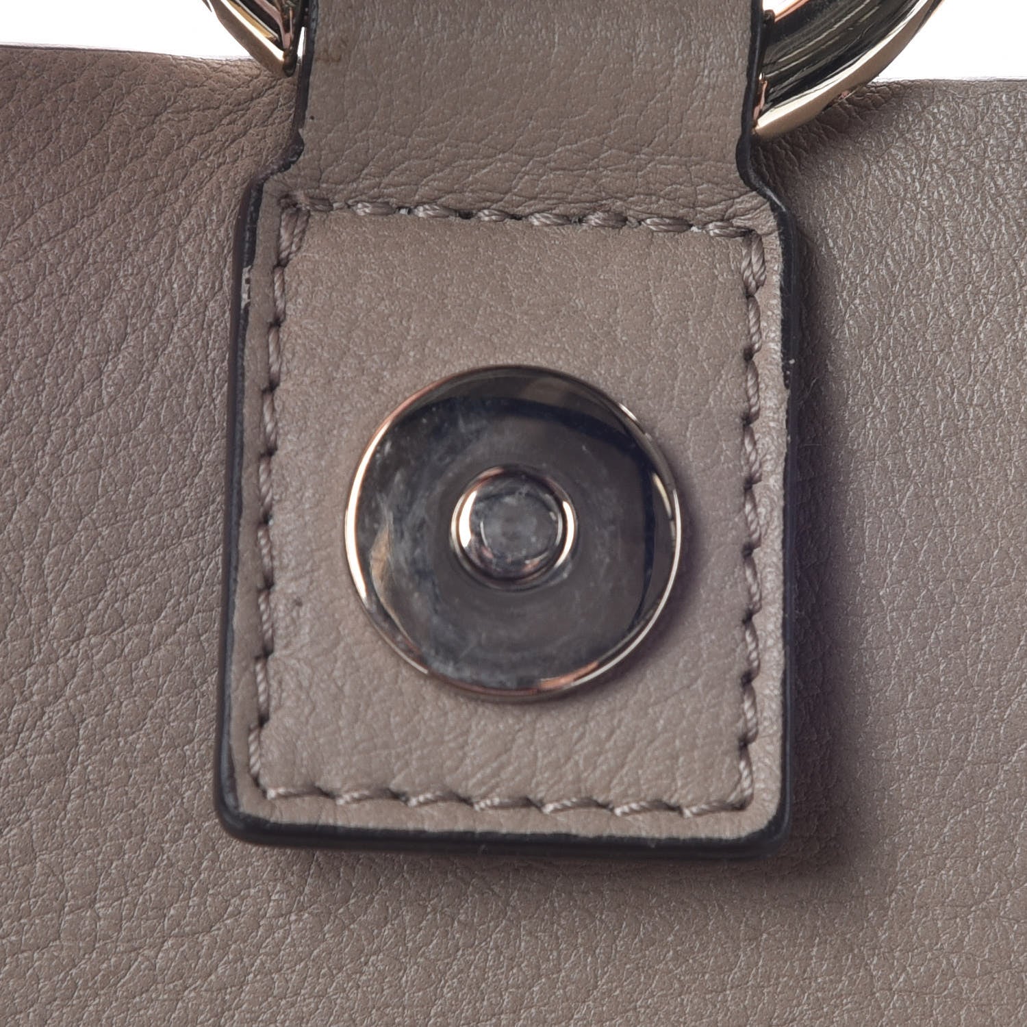 Chloe Suede Calfskin Mini Faye Backpack Motty Grey 11 of 13