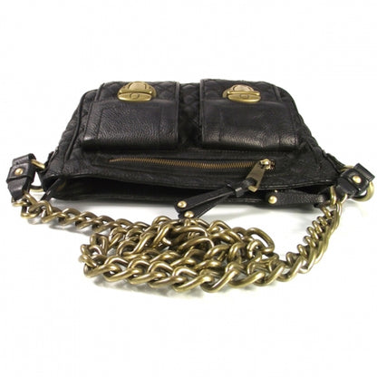 Marc Jacobs Leather Quilted Cammie Shoulder Bag Black 5 of 8