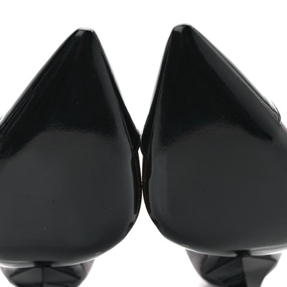 Louis Vuitton Monogram Cherie Pumps 37 Black 7 of 10