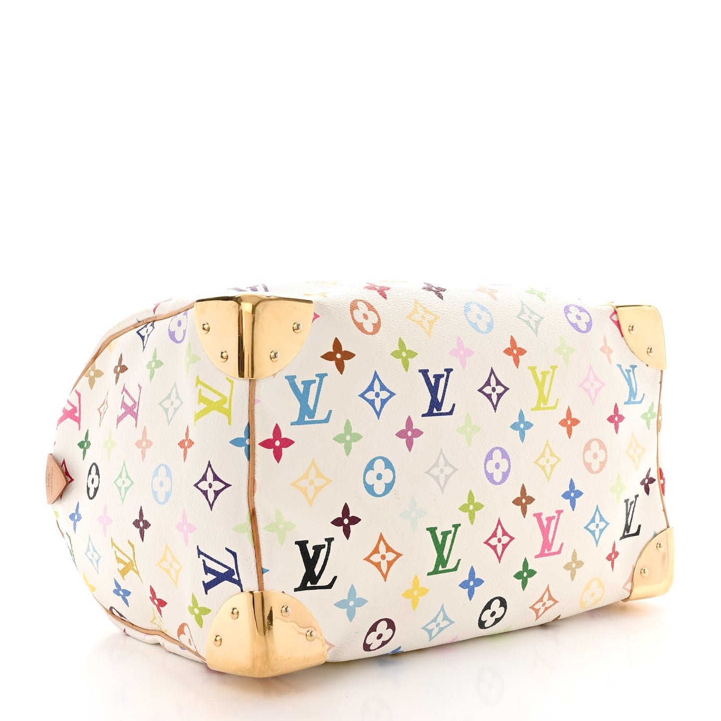 Monogram Multicolor Speedy 30 White