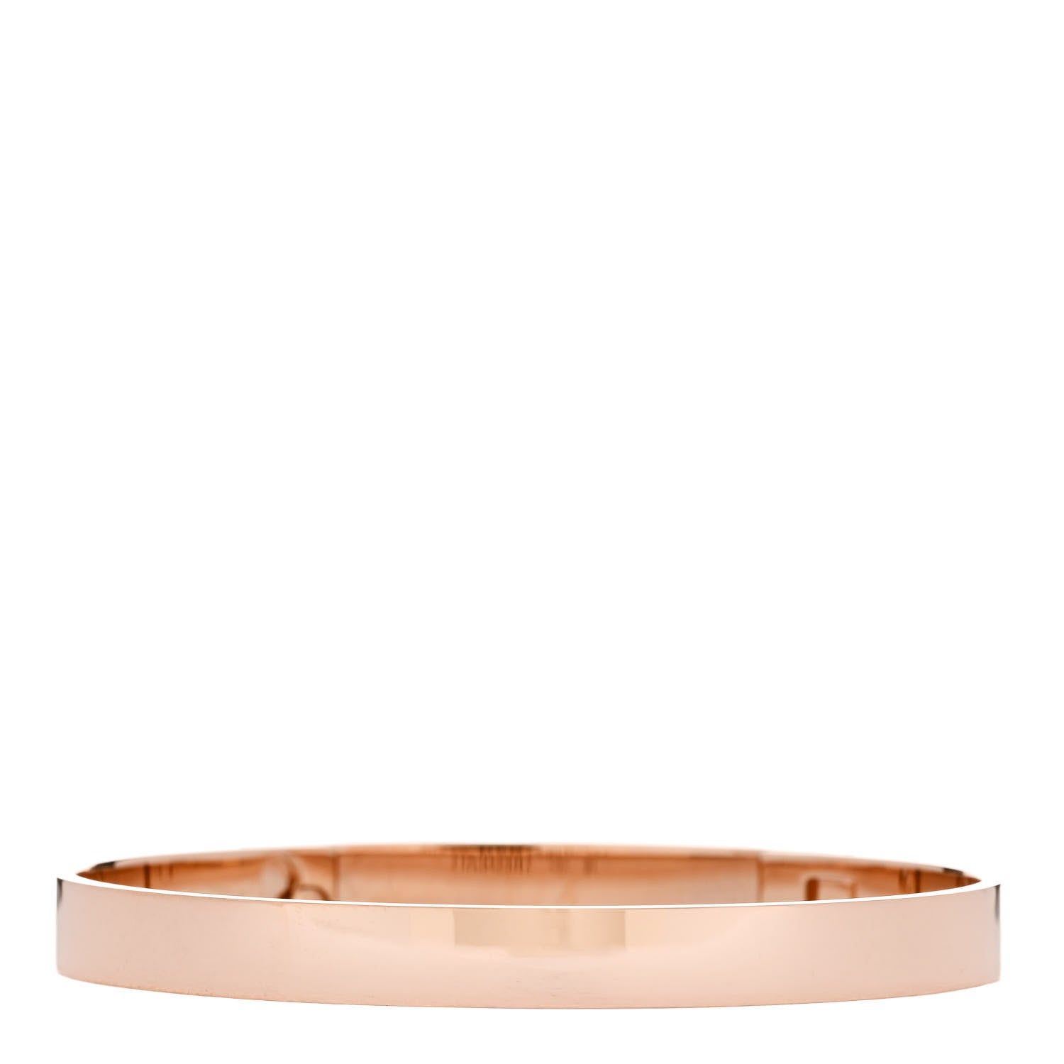 Hermes 18K Rose Gold PM Collier De Chien Bracelet SH 2 of 4