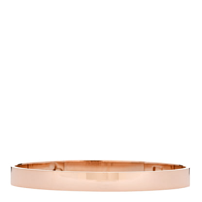 Hermes 18K Rose Gold PM Collier De Chien Bracelet SH 2 of 4