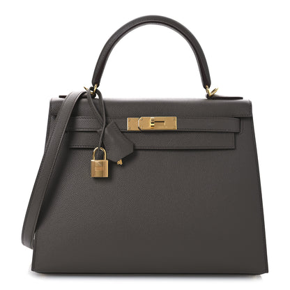 Hermes Epsom Kelly Sellier 28 Etain 1 of 14