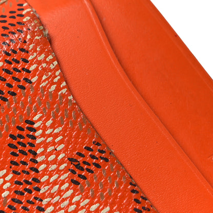 Goyard Goyardine Saint Sulpice Card Holder Orange 10 of 11