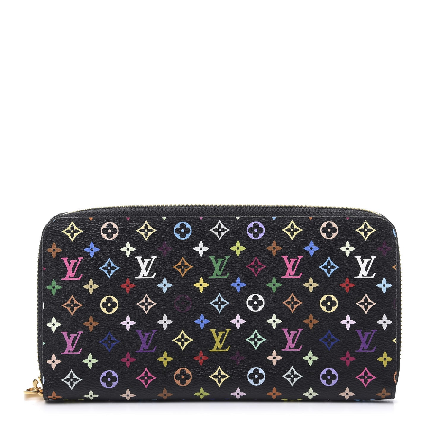Monogram Multicolor Zippy Wallet Black Grenade