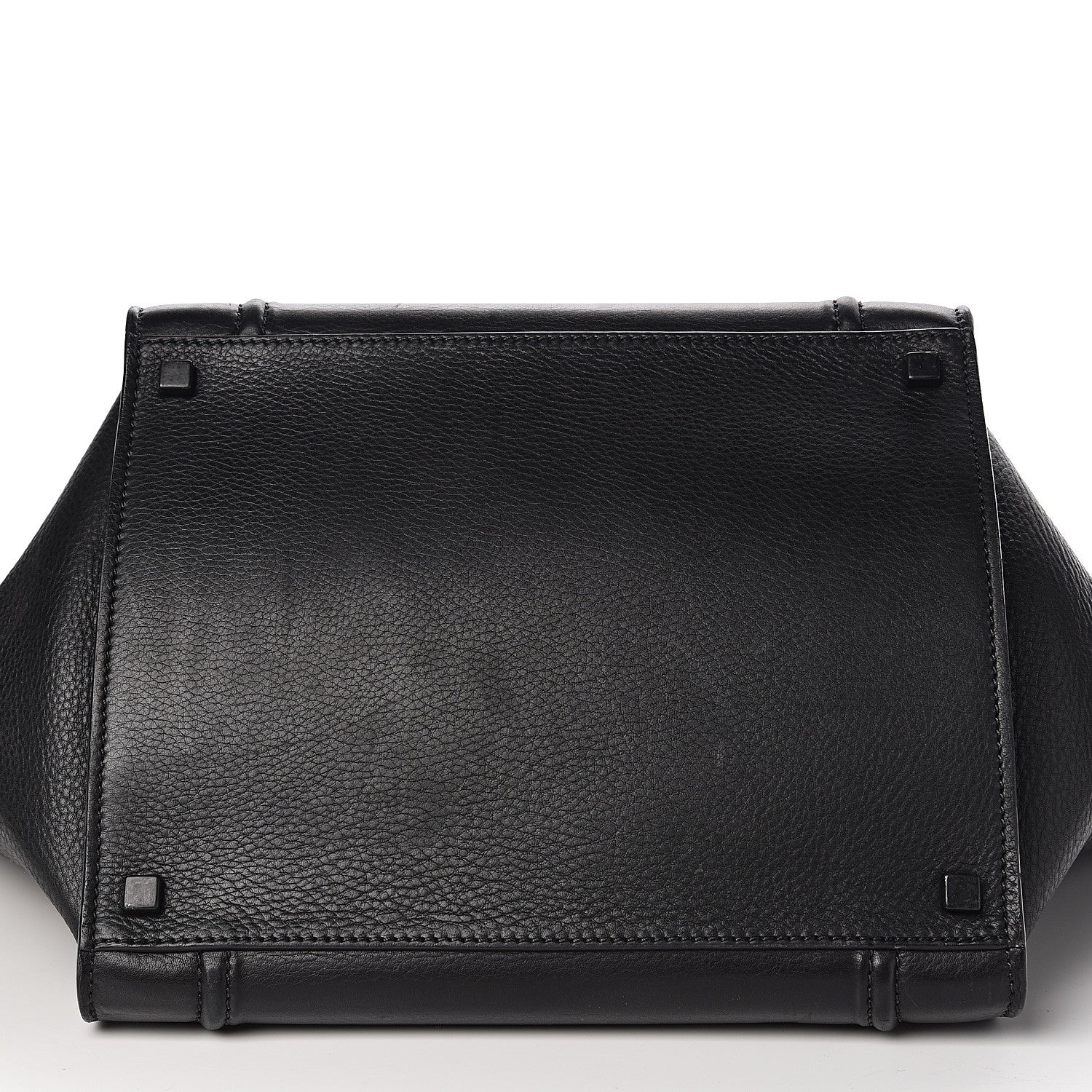 Celine Supple Calfskin Medium Phantom Luggage Black 9 of 10