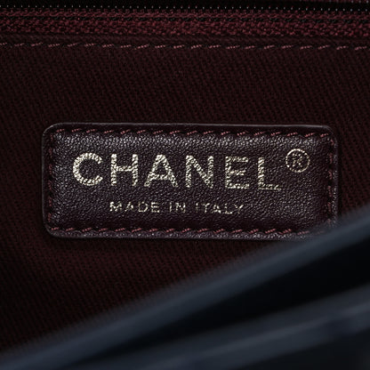 Chanel Lambskin Quilted Medium Perfect Edge Flap Navy 5 of 8