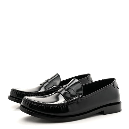 Saint Laurent Magnum Lux Calfskin Le Loafer 15 Moccasins 40.5 Black 4 of 10