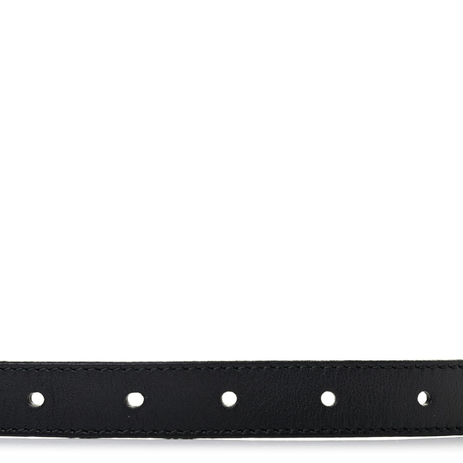 Gucci Calfskin Double G 20mm Belt 95 38 Black 4 of 4