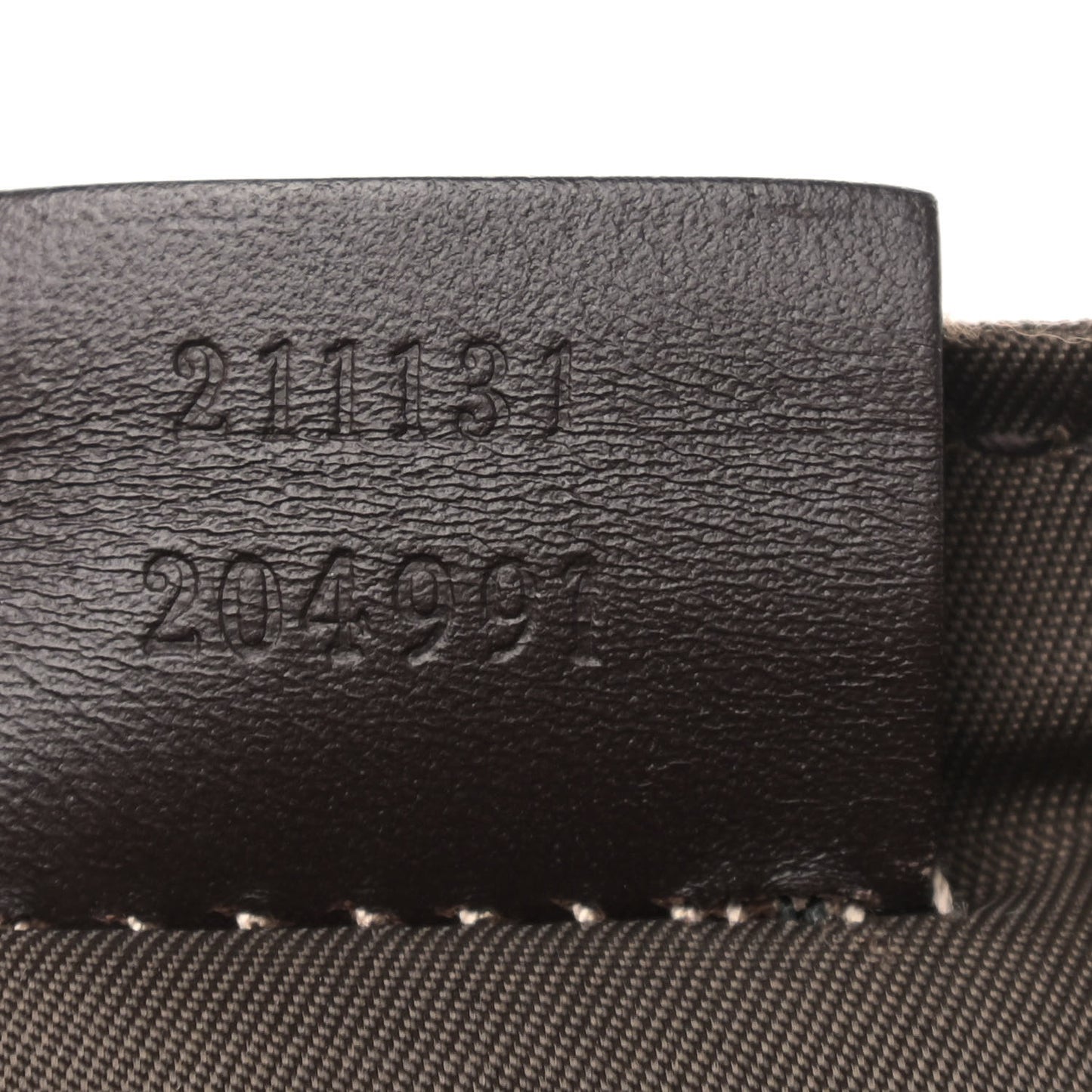 GG Plus Monogram Messenger Diaper Bag Dark Brown