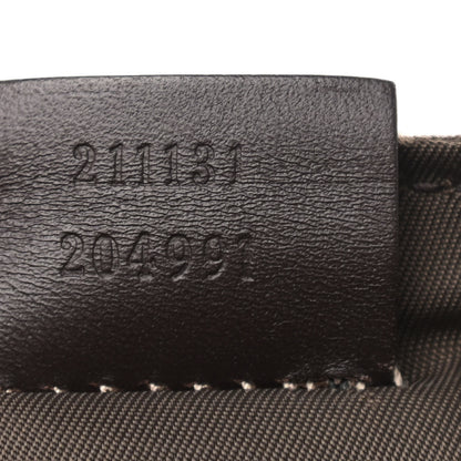 Gucci GG Plus Monogram Messenger Diaper Bag Dark Brown 8 of 18