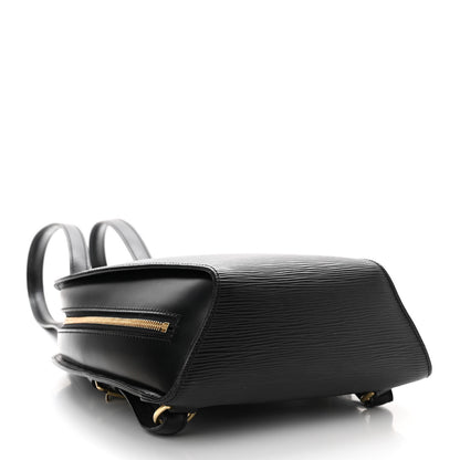 Louis Vuitton Epi Mabillon Backpack Black 4 of 13