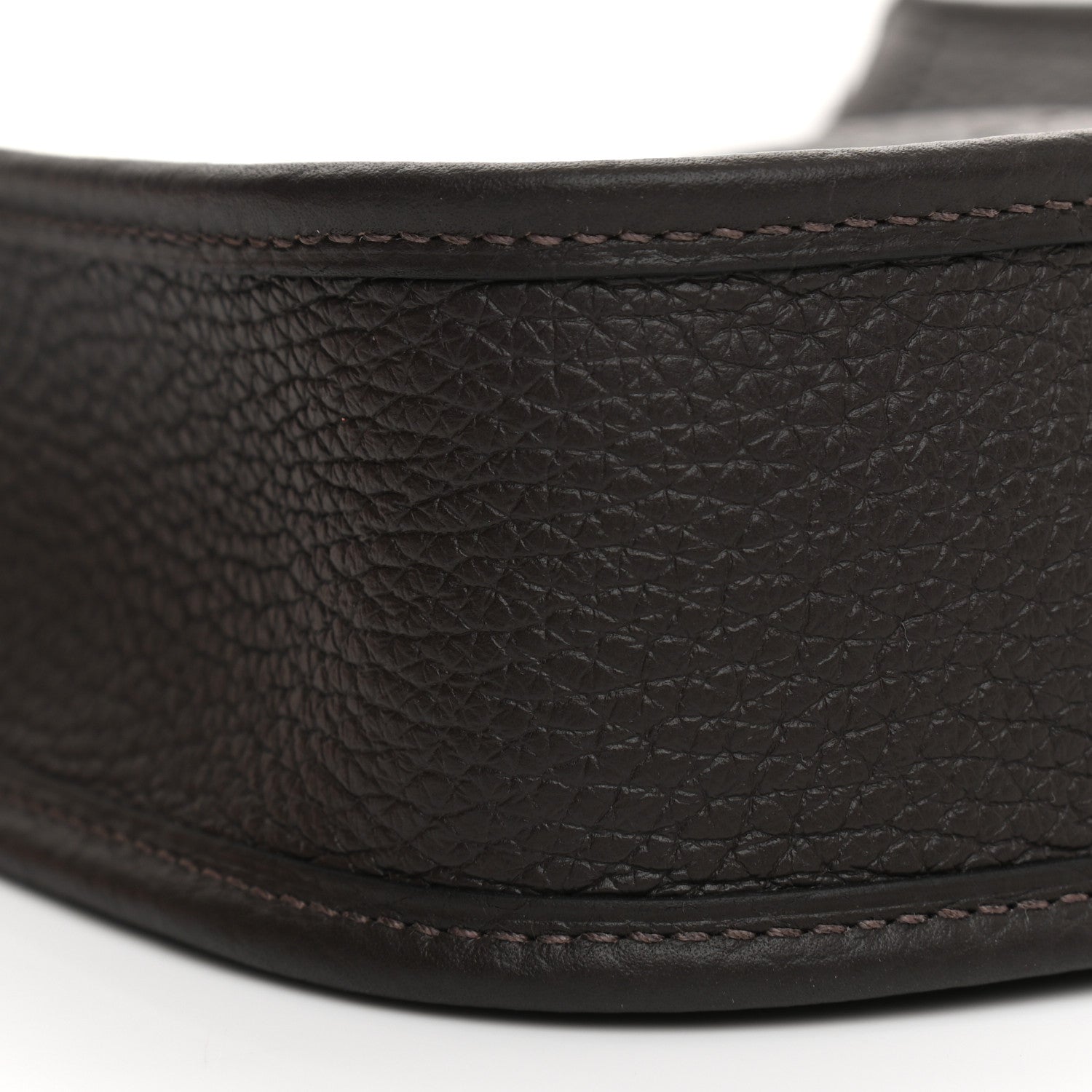Hermes Taurillon Clemence Evelyne TPM Chocolate 16 of 21