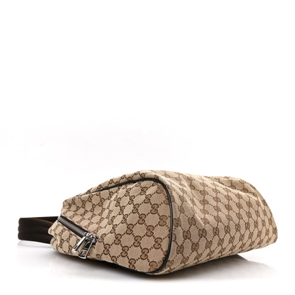 Gucci Monogram Travel Backpack Dark Brown 4 of 10
