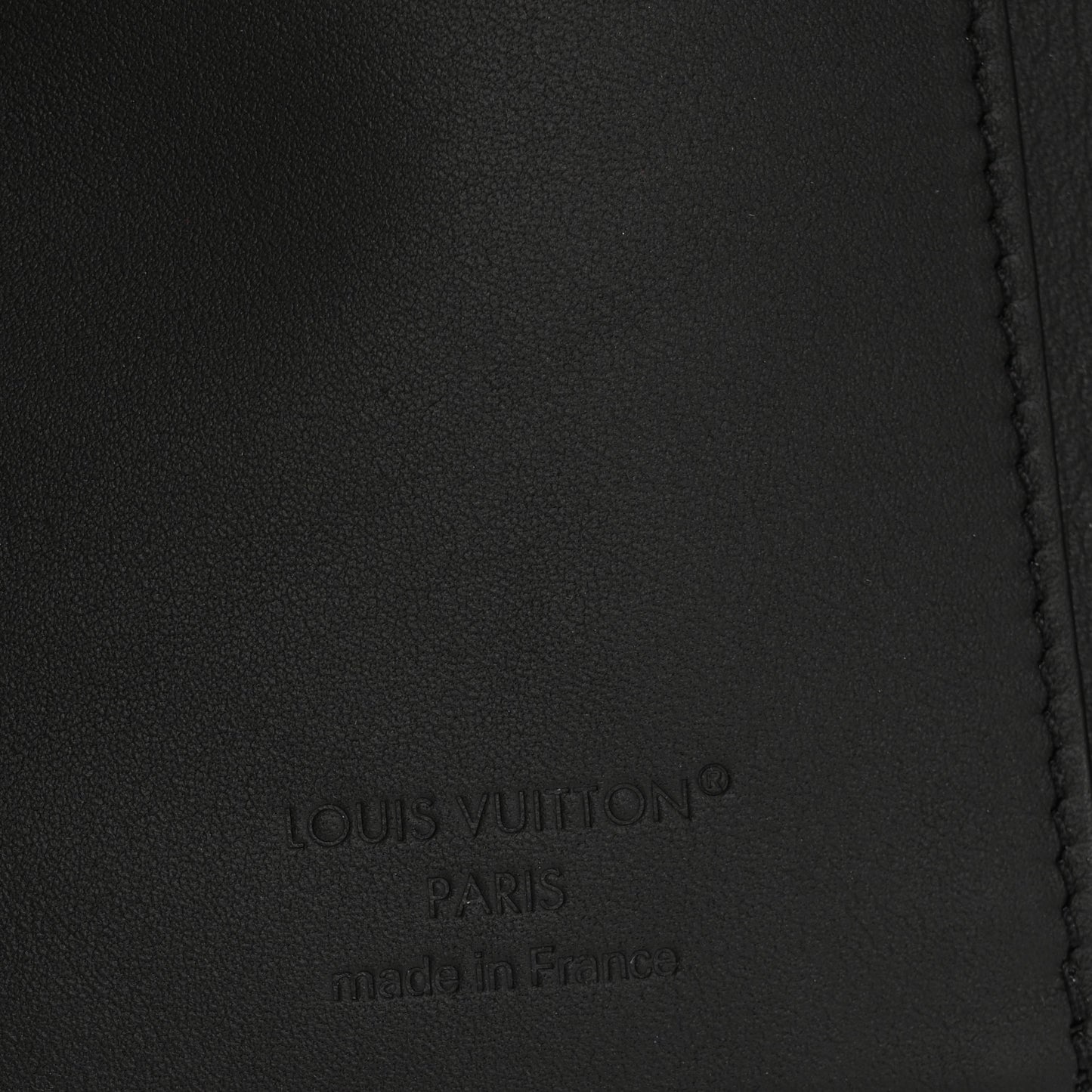 Calfskin Monogram Shadow Victor Wallet Ultra Black