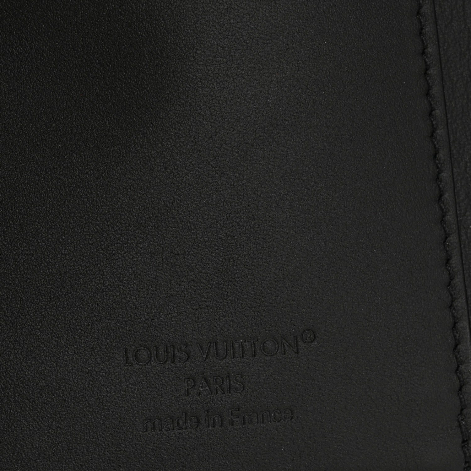 Louis Vuitton Calfskin Monogram Shadow Victor Wallet Ultra Black 6 of 7