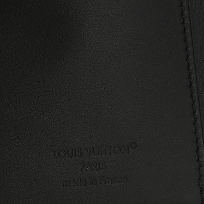 Louis Vuitton Calfskin Monogram Shadow Victor Wallet Ultra Black 6 of 7