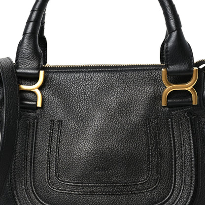 Chloe Calfskin Small Marcie Satchel Black 8 of 10