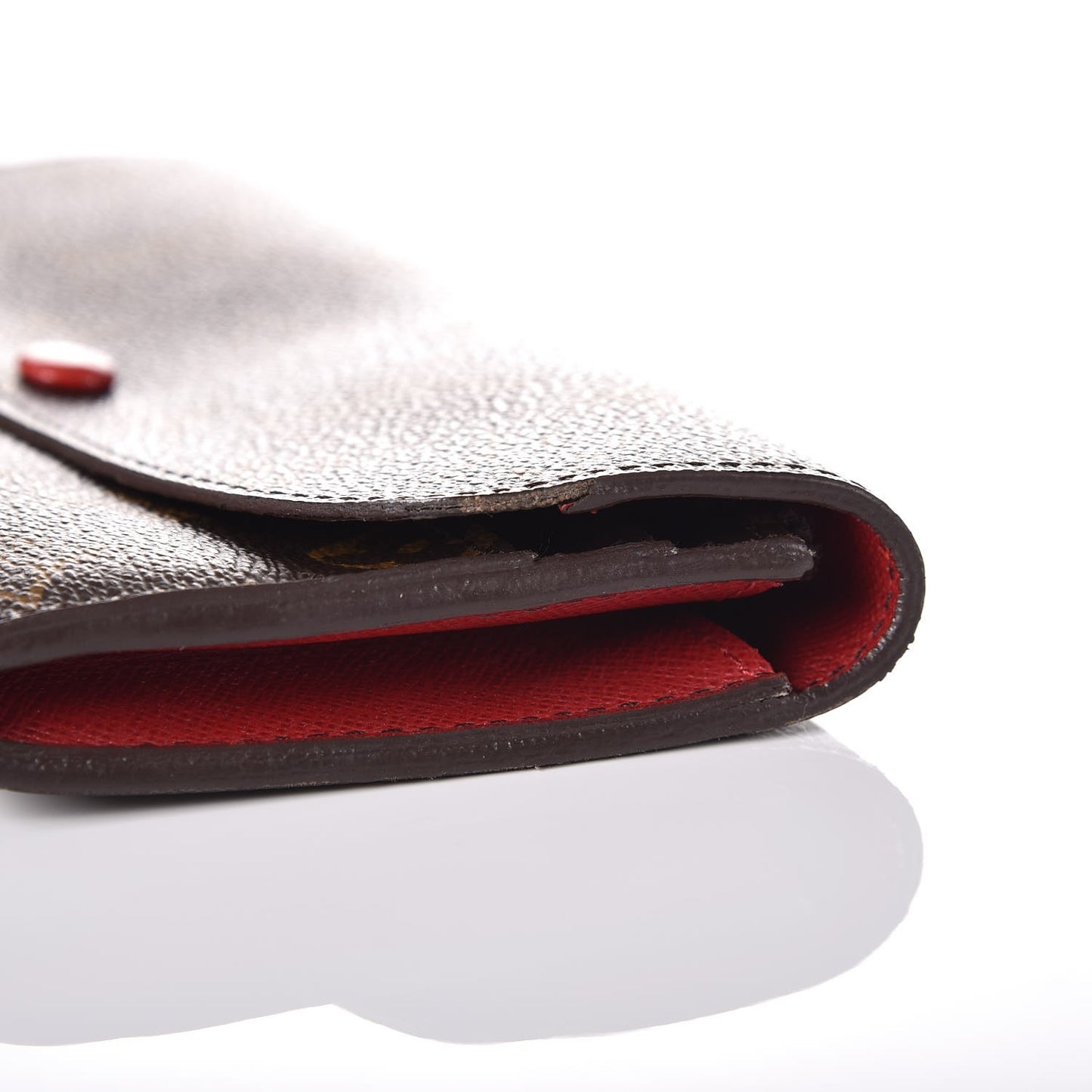Monogram Emilie Wallet Red