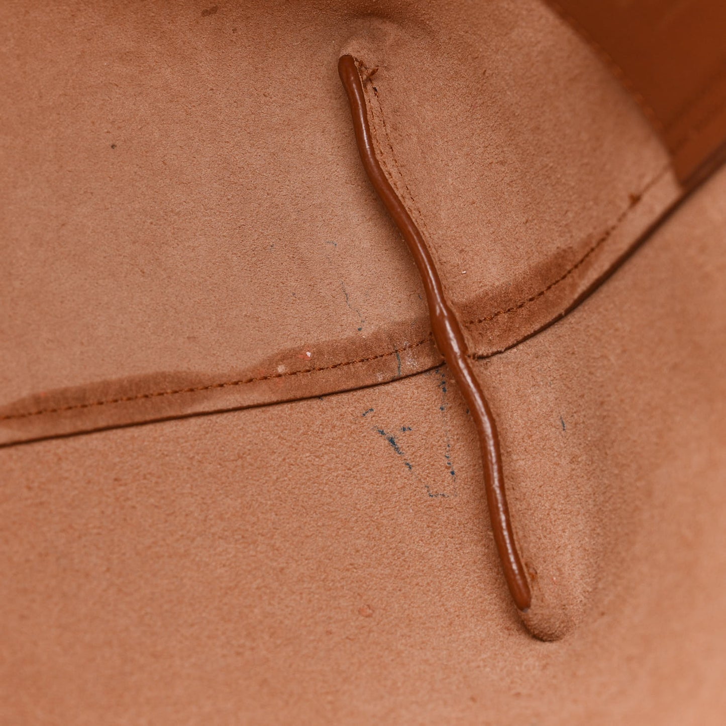 Calfskin Large Shopping Tote Dark Tan