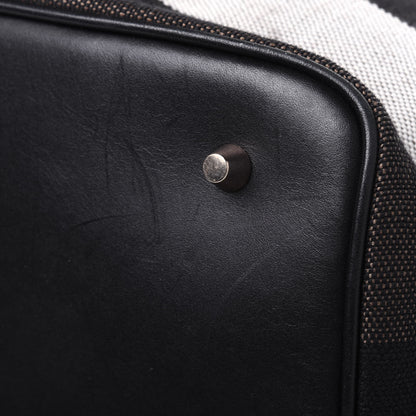 Burberry Canvas Mega Check Medium Ashby Hobo Black 17 of 22