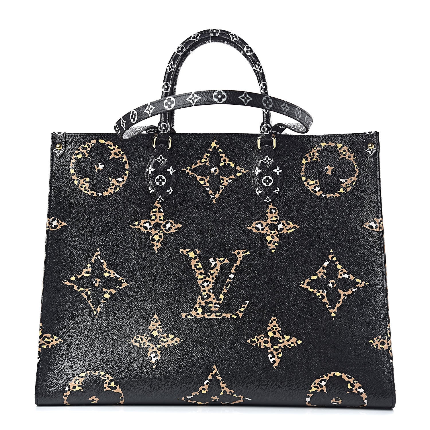 Louis Vuitton Monogram Giant Jungle Onthego GM Black 1 of 12