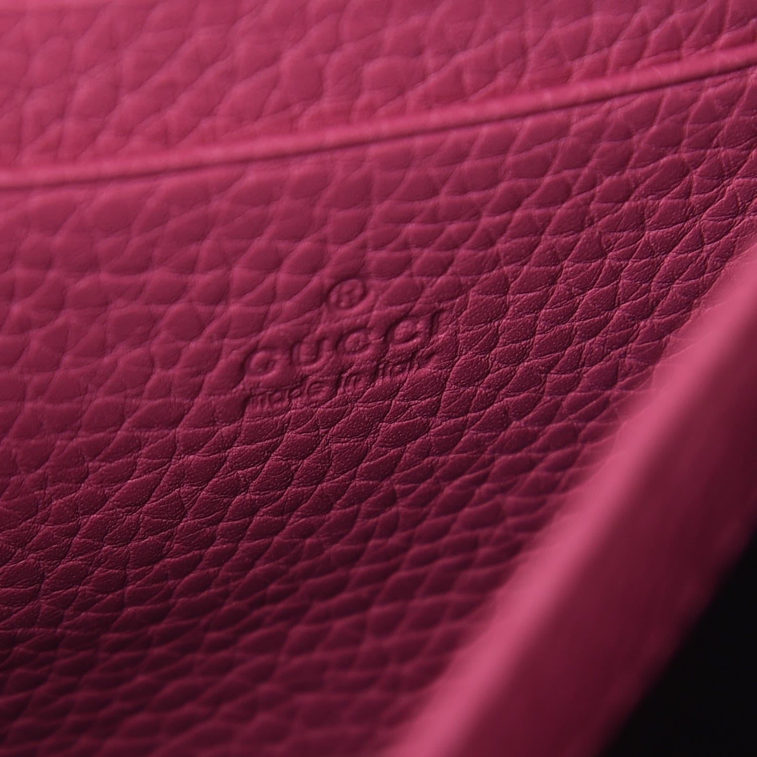 Gucci Cellarius Calfskin GG Marmont Chain Wallet Pink Tropical Flower 6 of 10