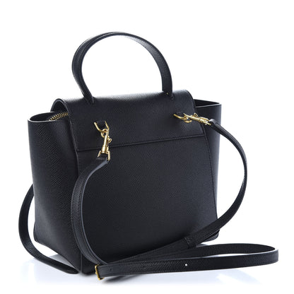 Celine Grained Calfskin Nano Belt Bag Black 6 of 12