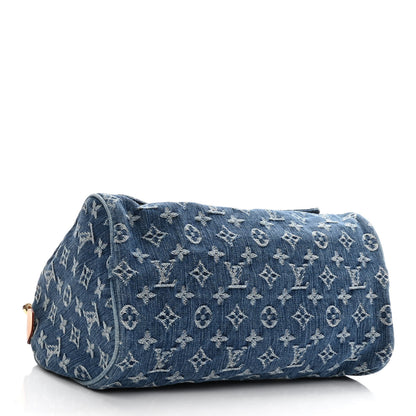 Louis Vuitton Monogram Denim Neo Speedy Blue 4 of 10