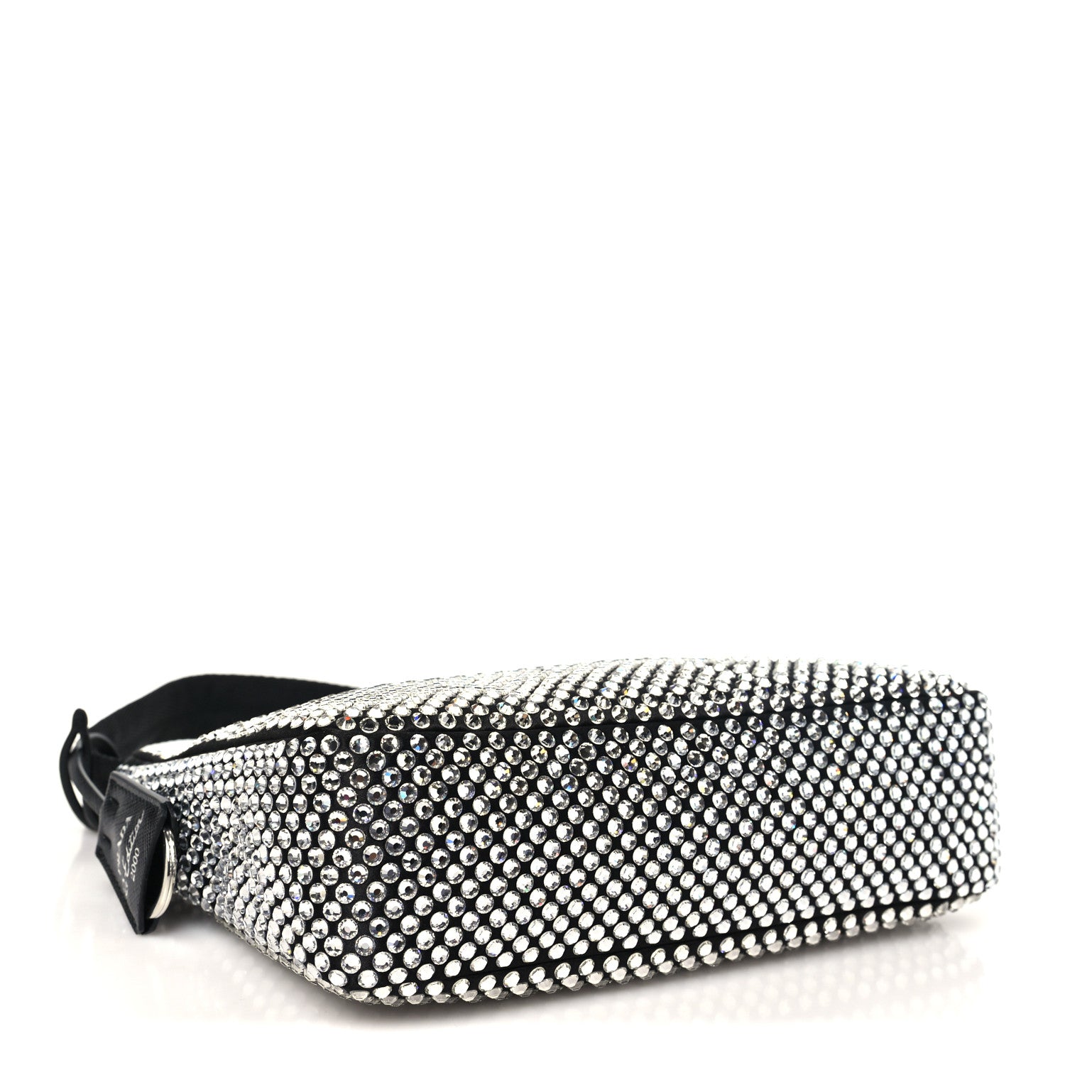 Prada Satin Crystal Mini Re-Edition 2000 Bag Cristal 4 of 10
