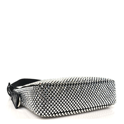 Prada Satin Crystal Mini Re-Edition 2000 Bag Cristal 4 of 10