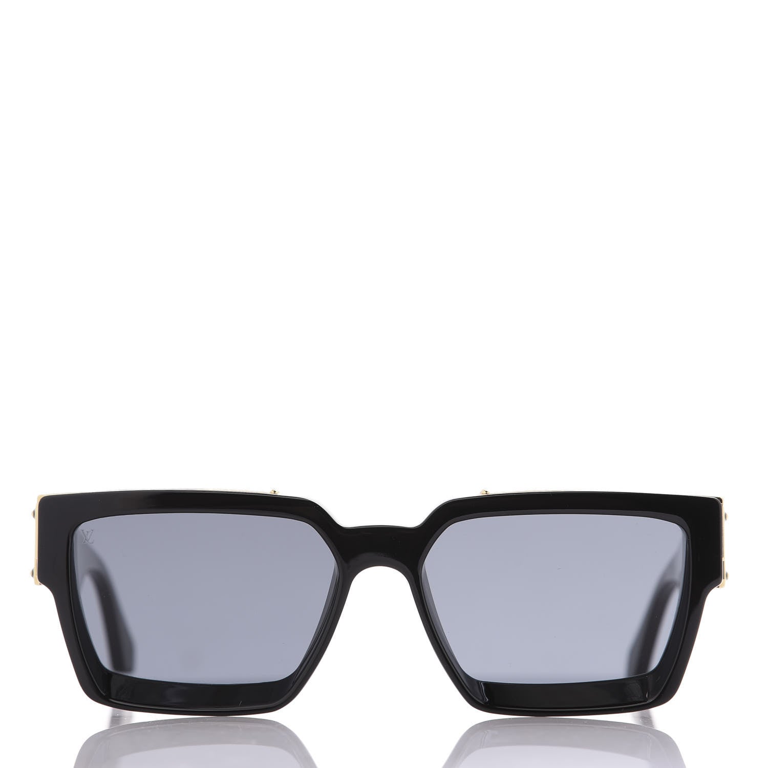 Louis Vuitton Acetate 1.1 Millionaires Sunglasses Z1165E Black 2 of 8