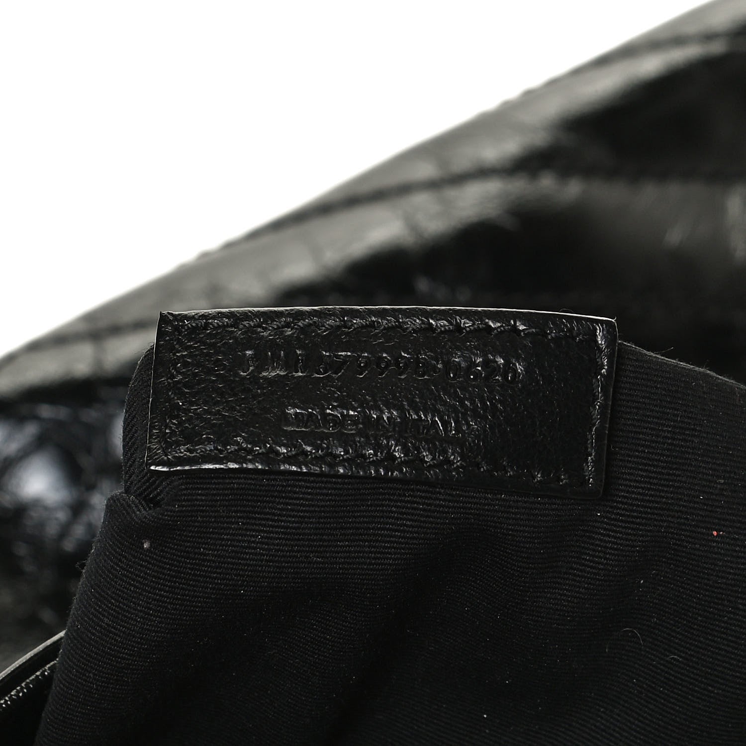 Saint Laurent Crinkled Calfskin Matelasse Monogram Niki Shoulder Bag Black 7 of 11