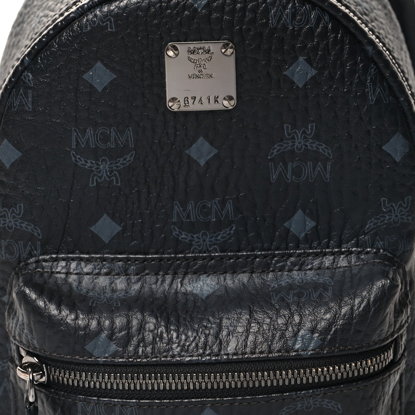 Visetos Side Stud Mini Stark Backpack Black