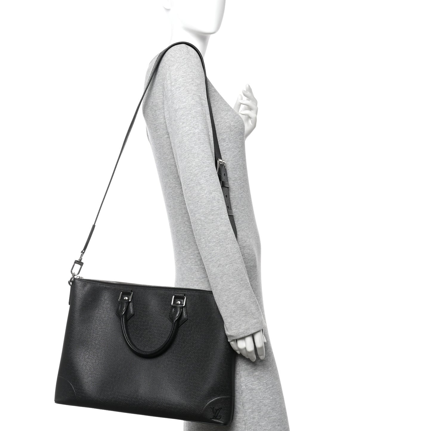 Taiga Slim Briefcase Black