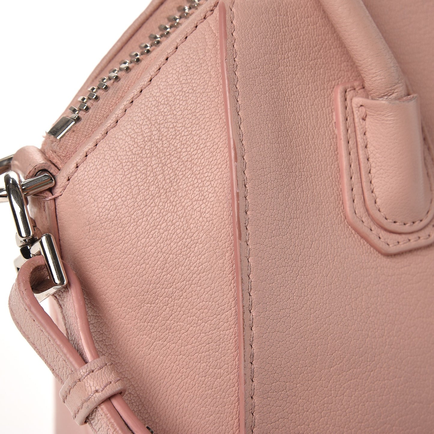 Sugar Goatskin Mini Antigona Pink