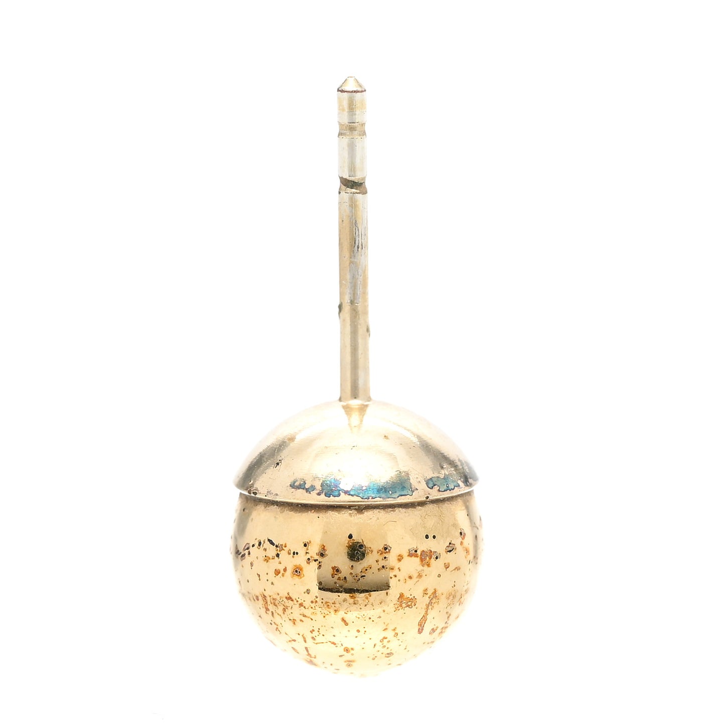 Cannage Mise En Dior Tribal Earrings Gold