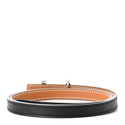 Hermes Swift Epsom 13mm Focus Belt 85 Black Gold 3 of 6