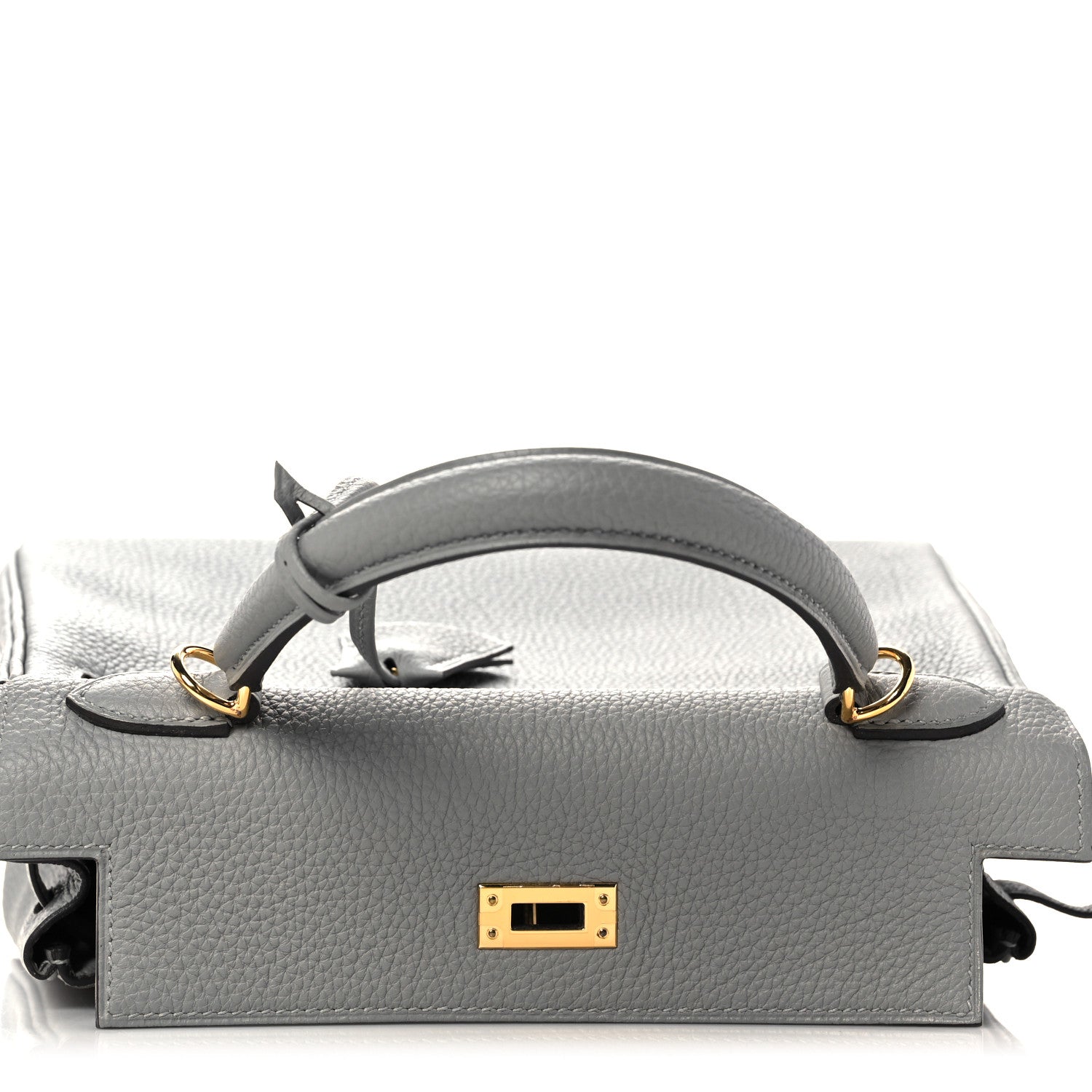 Hermes Togo Kelly Retourne 25 Gris Mouette 18 of 38
