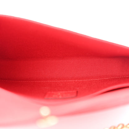 Louis Vuitton Empreinte Pochette Felicie Chain Wallet Scarlet 6 of 12