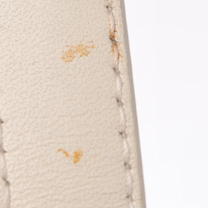 Christian Dior Coated Canvas Cannage Small Panarea Tote White 14 of 14