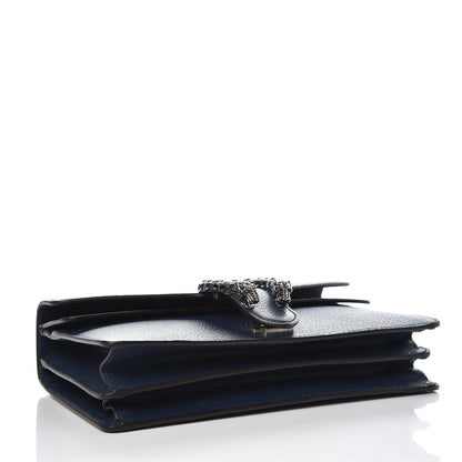 Gucci Dollar Calfskin Crystal Small Dionysus Shoulder Bag Blue Agata Montana Sapphire 4 of 8