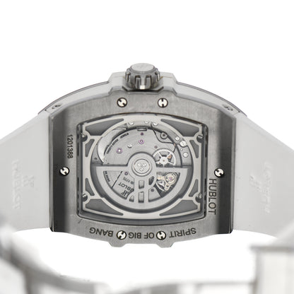 Hublot Titanium Rubber Diamond Bezel 42mm Spirit of Big Bang Automatic Watch 647.NE.2070.RW.1204 4 of 5