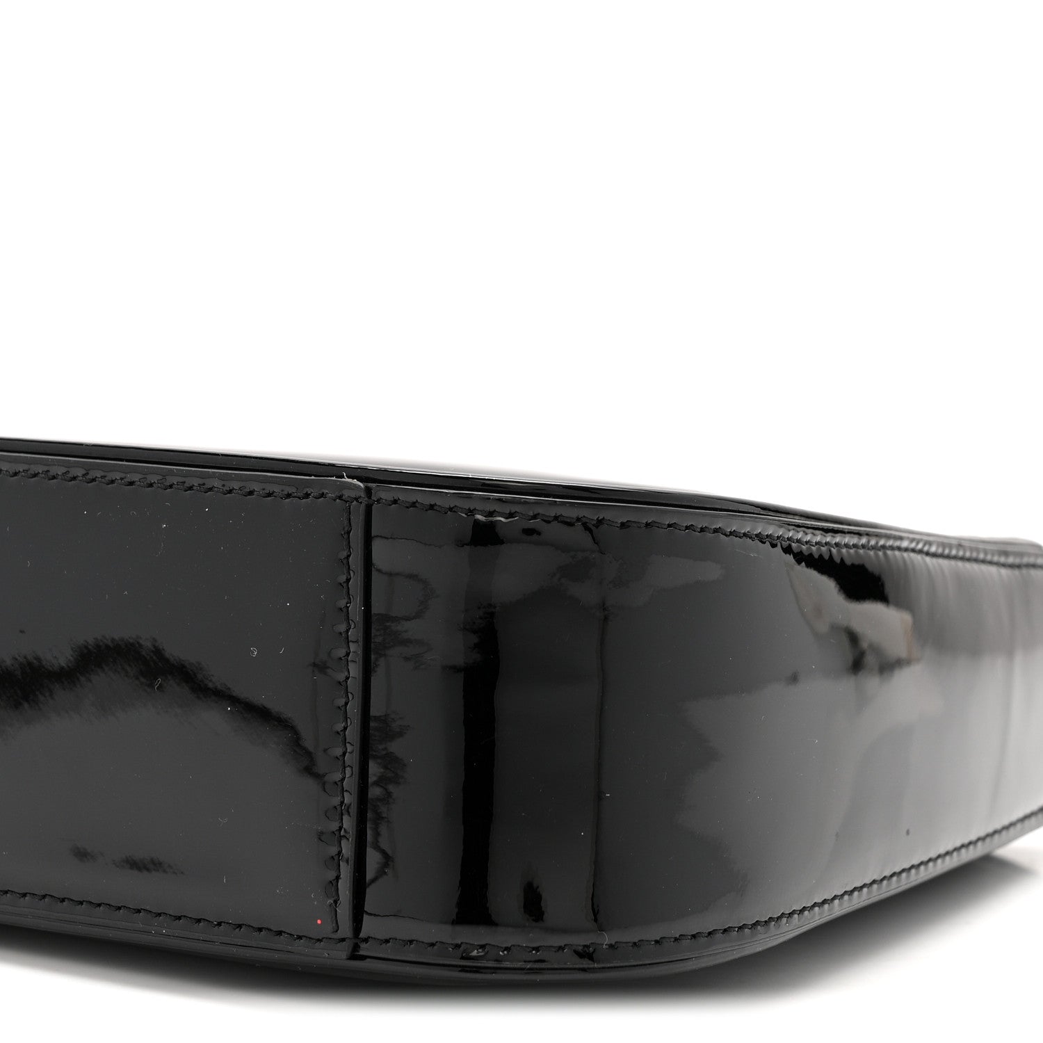 Saint Laurent Patent Le 5 A 7 Hobo Black 10 of 15